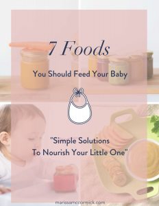 Foods You Should Feed Your Baby (1)