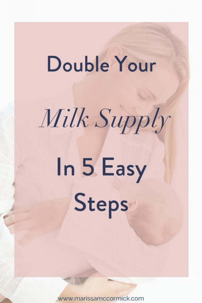 increase breastmilk supply
