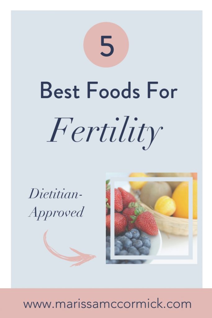 5 fertility friendly foods