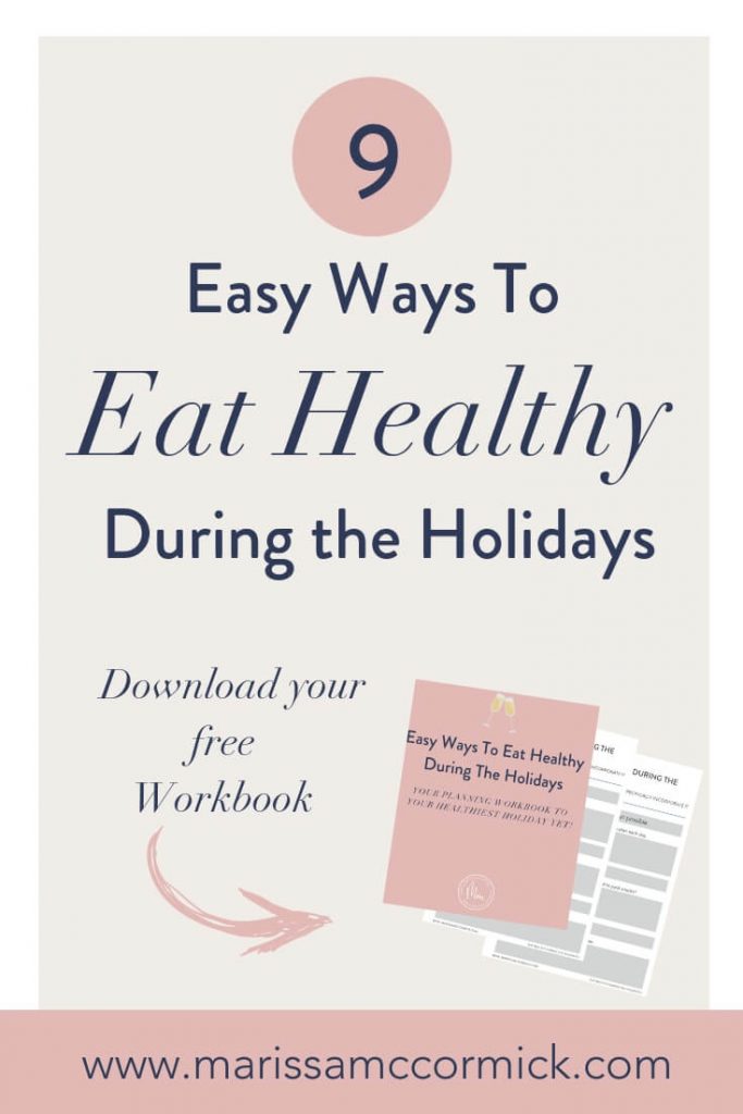 eat healthy during the holidays