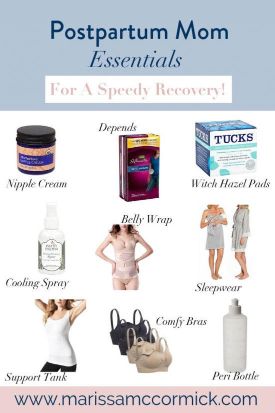 Postpartum Essentials for A Quick Recovery 