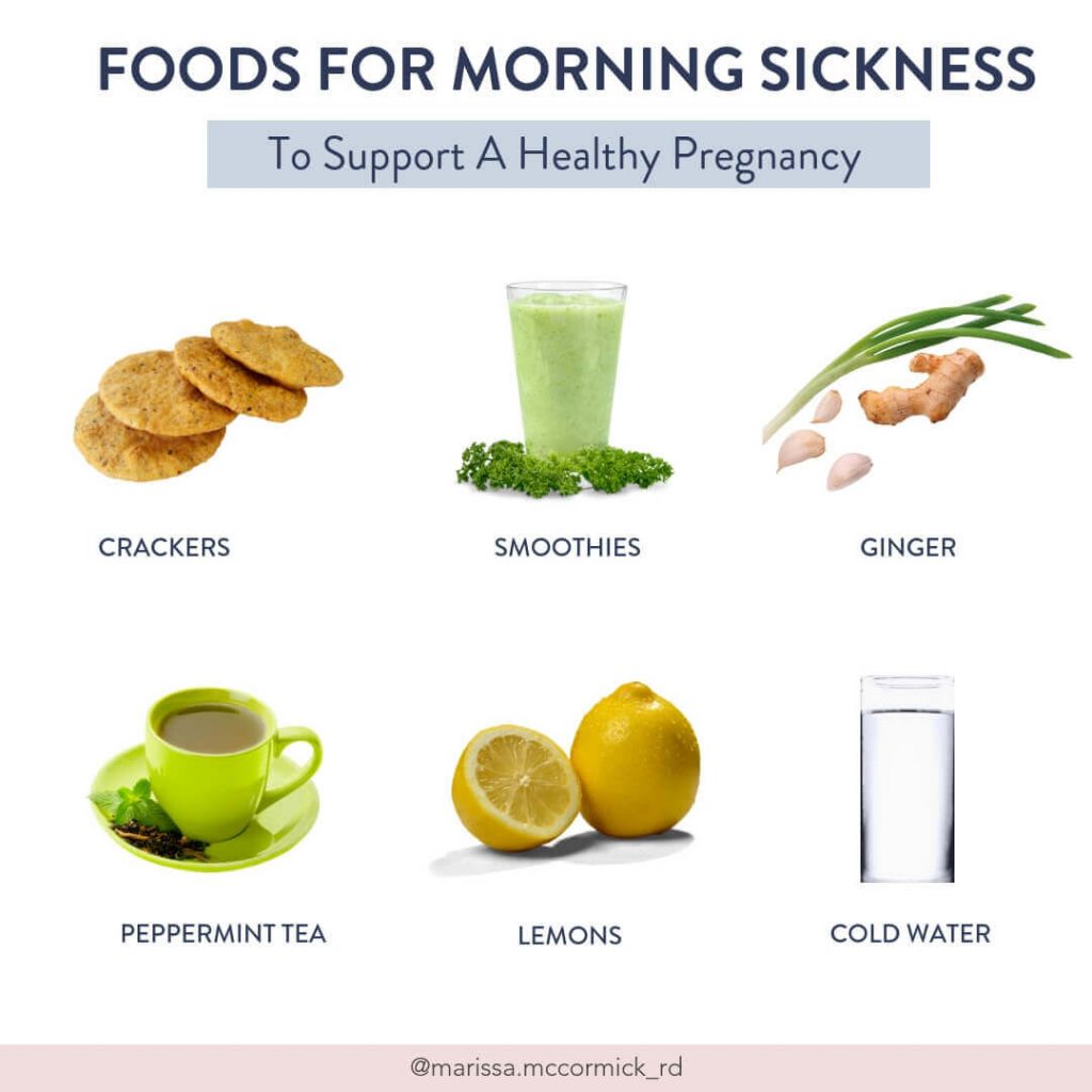 foods for morning sickness